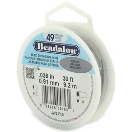 Beadalon Schmuckdraht Edelstahl-kunststoffummantelt Ø 0,91 mm 9,20 m