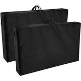 BRUBAKER Premium Schutztasche/Aufbewahrungstasche für Gartenstühle - Robustes Oxford 600D Gewebe - wasserfest - 97 x 59 x 16 cm