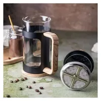 Klausberg Kaffeebereiter 350ml 3 Tassen Beige/Grau