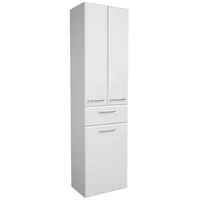 Pelipal Hochschrank FILO, Weiß Hochglanz - 2 Türen -