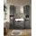 xonox.home Soft Hochschrank 30 x 180 cm Grau Hochglanz MDF