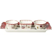 Villeroy & Boch Toy's Delight Dip Set 4tlg. – Weiß