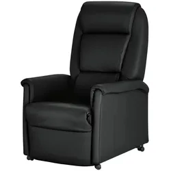 himolla Fernsehsessel Leder 9773 ¦ schwarz ¦ Maße (cm): B: 69 H: 105 T: 82.0