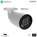 Ajax 126259 - Tvcc - Bulletcam Hl (8 Mp/4 Mm) - Kamera Hl Verdrahtet (8 Mp/4 Mm) - Farbe White - Ajax Videoüberwachung