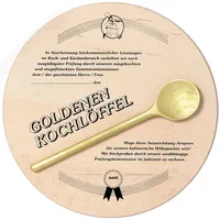 Bartl Goldener Kochlöffel Holz