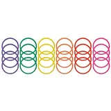 Mex pro Hair Haargummis Metallfrei Bunt 2 mm (24 Stück)