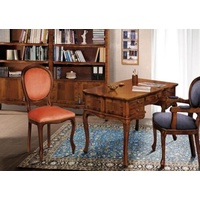 JVmoebel Armlehnstuhl, Stühle Wohnzimmer Esszimmer Lehnstuhl Polsterstuhl Armlehne Stuhl blau