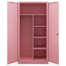 Jan Nowak Mehrzweckschrank 185 x 90 x 45 cm Rosa