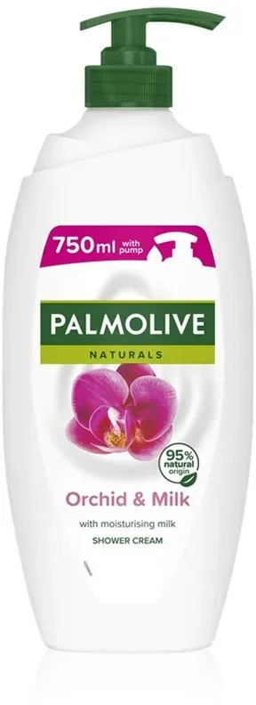 Palmolive Naturals Orchid cremiges Duschgel mit Orchideenextrakt mit Pumpspender 750 ml