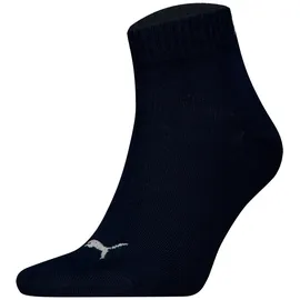 Puma Quartersocken 12er Pack Blau/Grau 35-38