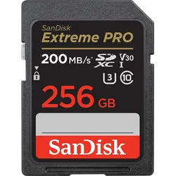 SanDisk Extreme PRO SDXC Speicherkarte 256GB