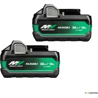 Hikoki 2 Akkus 36V 4,0 Ah / 18V 8,0