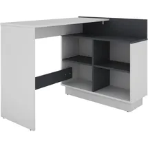 byLIVING Eckschreibtisch Berni Weiß