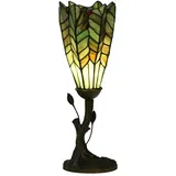 5LL-6337 Tiffany-Tischlampe-Tischleuchte-Schreibtischlampe Clayre & Eef / Lumila