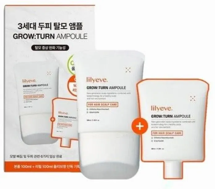 LILYEVE Grow Turn Ampoule 100ml Set (+Refill 100ml)