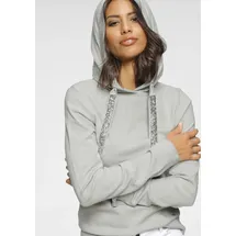 LAURA SCOTT Strickpullover in grau melange | Gr. 44,