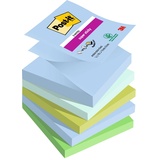 Post-it Super Sticky Z-Notes Oasis Collection, 5 Blöcke