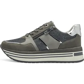 Marco Tozzi Plateau-Sneaker Grau Damen 40