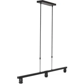 Steinhauer Hängeleuchte Esszimmerlampe Pendelleuchte schwarz 3-Flammig E27 Küchenlampe