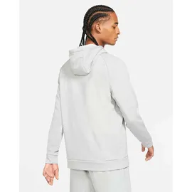 Nike Dri-FIT Trainings-Hoodie Herren dk grey heather/black XL