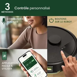 IROBOT Roomba 105 Combo + AutoEmpty Dock Schwarz