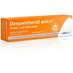 Dexpanthenol axicur Wund- und Heilcreme 50 mg/g  20 g Creme