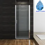 Boromal Duschtür cm Nischentür Dusche Nano Glas Duschkabine Pendeltür Duschtrennwand Duschabtrennung - Boromal