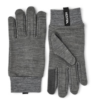 Hestra Merino Touch Point Innenhandschuhe grau