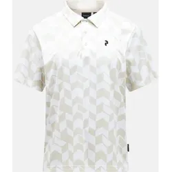 PEAK PERFORMANCE Herren Polo M Graphic SS, SANDFOG, XL