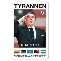 Weltquartett Spiel, Familienspiel 1004 - TYRANNEN-QUARTETT IV - Noch ein paar Diktatoren..., Partyspiel bunt
