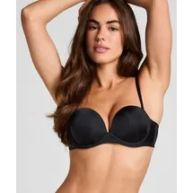 Hunkemöller Push-up-BH Padded Underwired Strapless Maximizer Bra schwarz 70