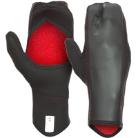 ION Open Palm Mittens 2.5 black Handschuhe 2022 Neopren warm, Größe: XS