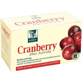 EPI-3 HEALTHCARE GMBH Cranberry Acerola Baders Filterbeutel
