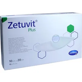 Hartmann Zetuvit Plus Kompresse 10 x 20 cm 10 Stück