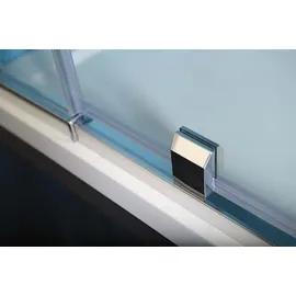 Polysan EASY LINE U-Kabine mit Drehtür links 80 x 190 cm Klarglas - Transparent