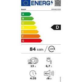 Bosch smv6ecx93e