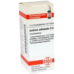 Justicia Adhatoda D 6 Globuli 10 g