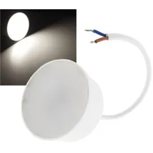 ChiliTec LED Modul flach Ersatz für GU10 Leuchtmittel - LED-Modul neutralweiß 120° 4200K, 230V 7W, 550lm, 50x24mm