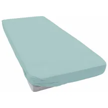 Estella Spannbettlaken Zwirnjersey 6900 140 x 200 - 160 x 220 cm azur