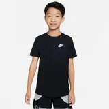 Nike Sportswear T-Shirt Kinder Black/White XS