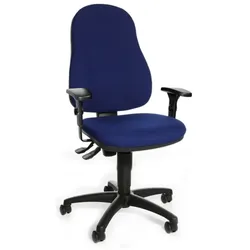 Topstar Bürostuhl / Drehstuhl CALIFORNIA 60 Stoff blau
