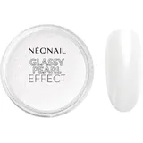 NeoNail Professional NEONAIL Glassy Pearl Effect Nageldesign WHITE 2 g Weiss