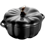 Staub - Kürbis - Cocotte - Schwarz matt - Keramik - 12,2 cm