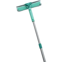 Leifheit Ersatzbezug Classic Window Cleaner, Ersatz Wischbezug, Polyester, Türkis, Grau, 55246