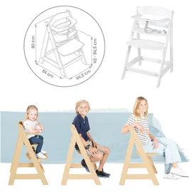 roba Born Up weiß inkl. Sitzpolster greyish