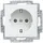 Busch-Jaeger Steckdoseneinsatz 1 St. Weiß