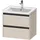 Duravit Ketho.2 Waschtischunterbau wandhängend 2 Schubkästen, 634x549x455mm, für D-Neo 236765, K25282083830000, Farbe: Taupe Supermatt