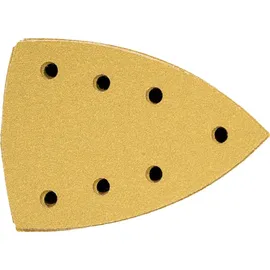 Stier Schleifblätter Universal Delta 100 x 150 / P120 / 7-Loch, 50 Stück