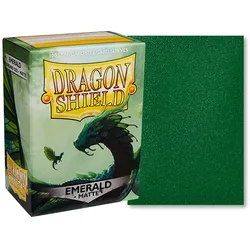 Matte Sleeves 100 - Standard Size - Emerald