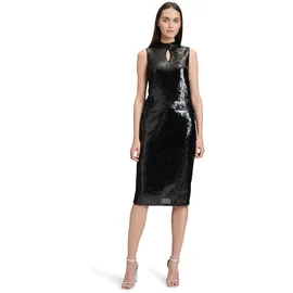 Vera Mont Pailletten-Top Schwarz XL